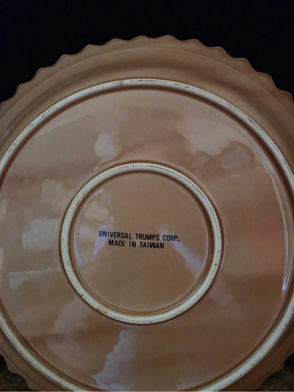Strawberry Pie Decorative Ceramic Pie Plate - Cream